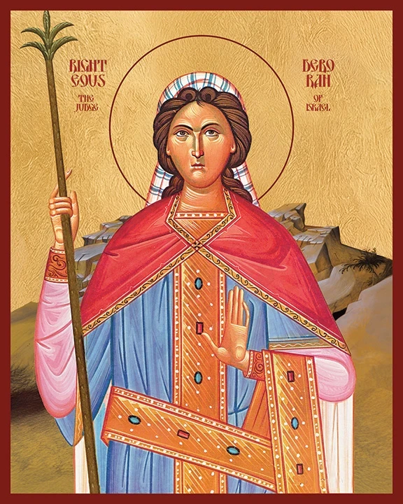 Icon of Deborah, the Judge of Israel.