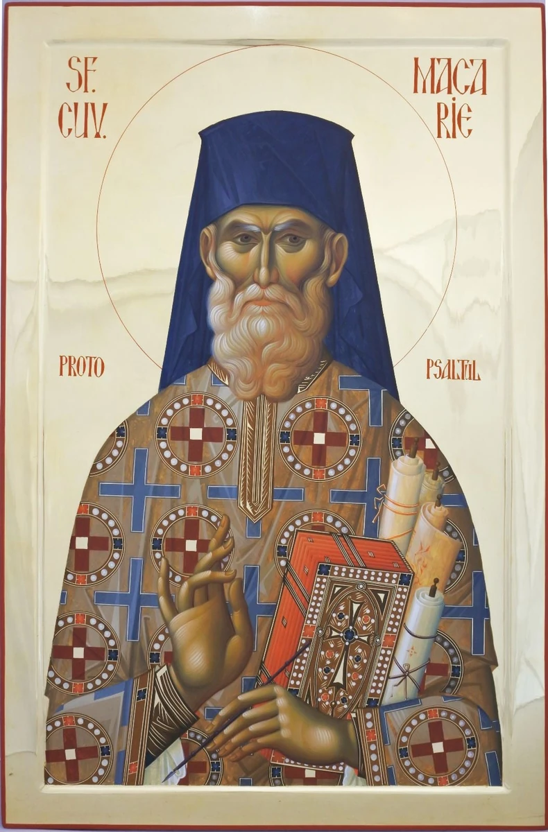 Icon of Macarius the Protopsaltes.