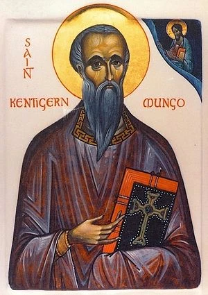 Icon of Kentigern of Glasgow.