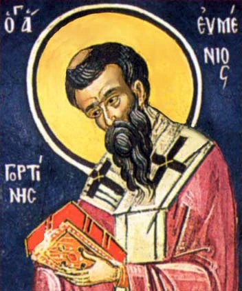 Icon of Eumenius of Gortyna.
