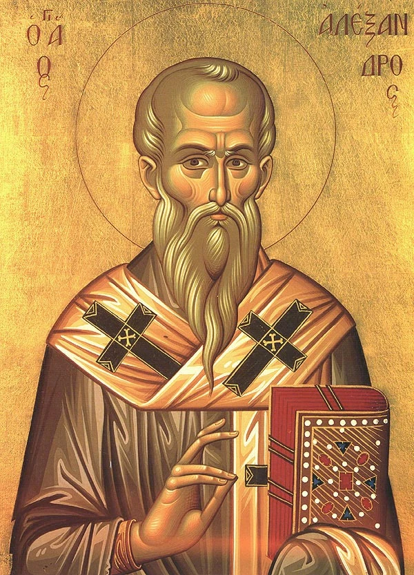 Icon of Alexander of Constantinople.