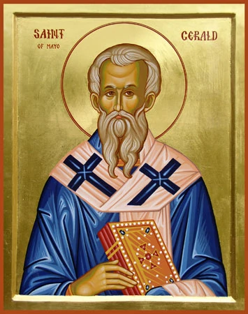 Icon of Gerald of Mayo.