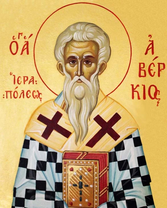 Icon of Abercius of Hierapolis.