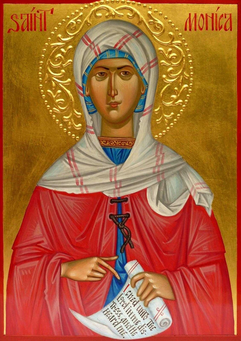 Icon of Monica of Tagaste.