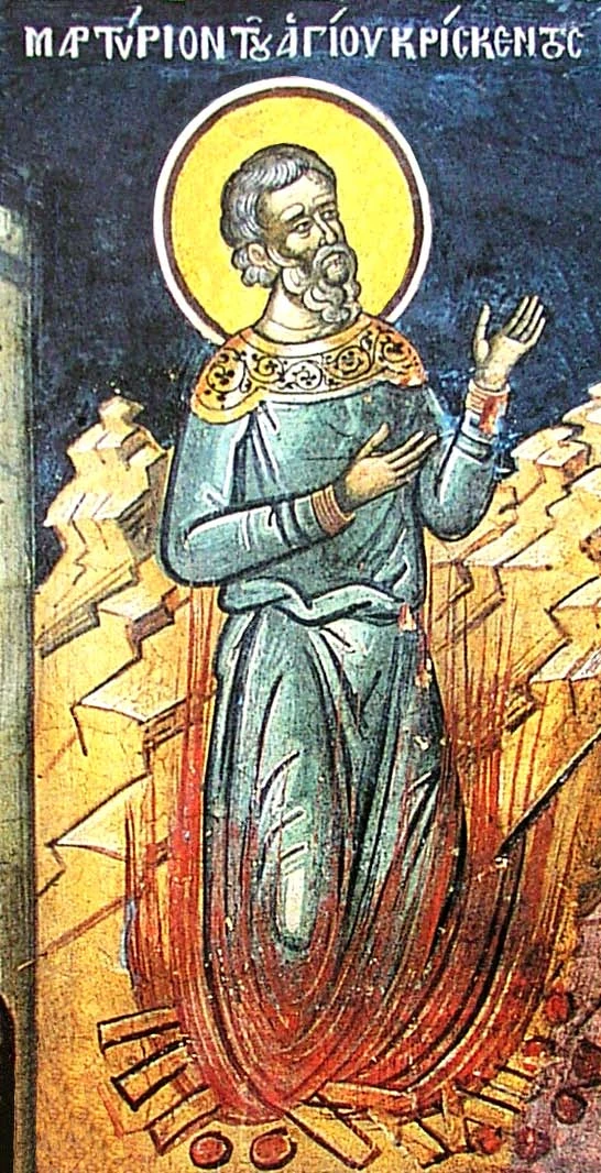 Icon of Crescens of Myra.