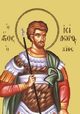 Icon of Isidore of Chios.