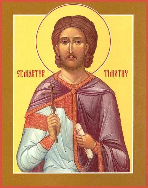 Icon of Timothy of Penapeon.