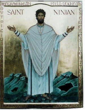 Icon of Ninian of Whithorn.