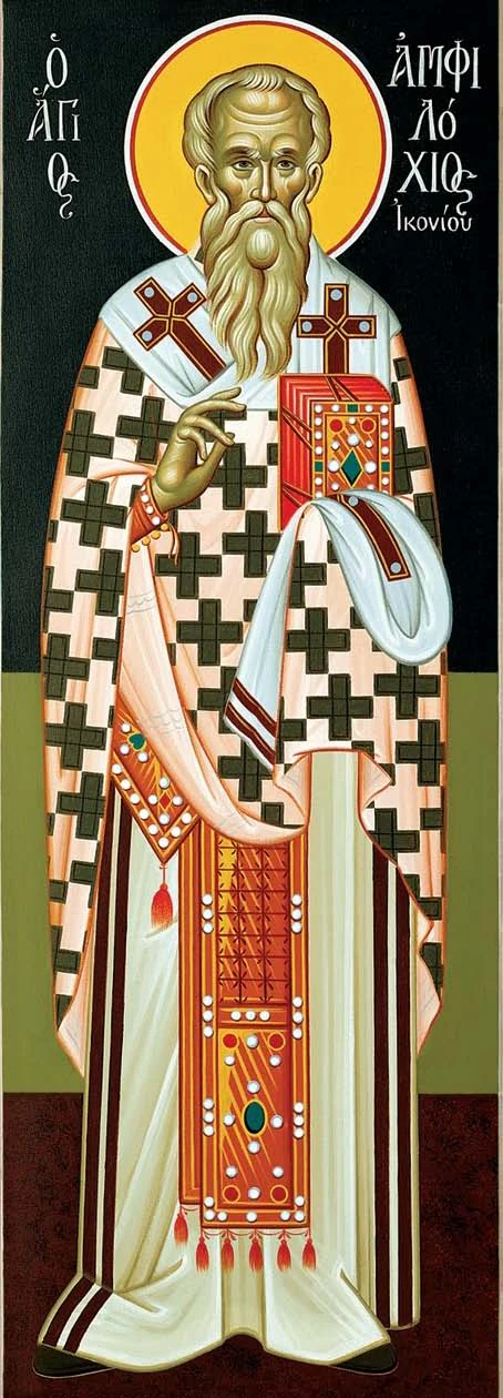 Icon of Amphilochius of Iconium.