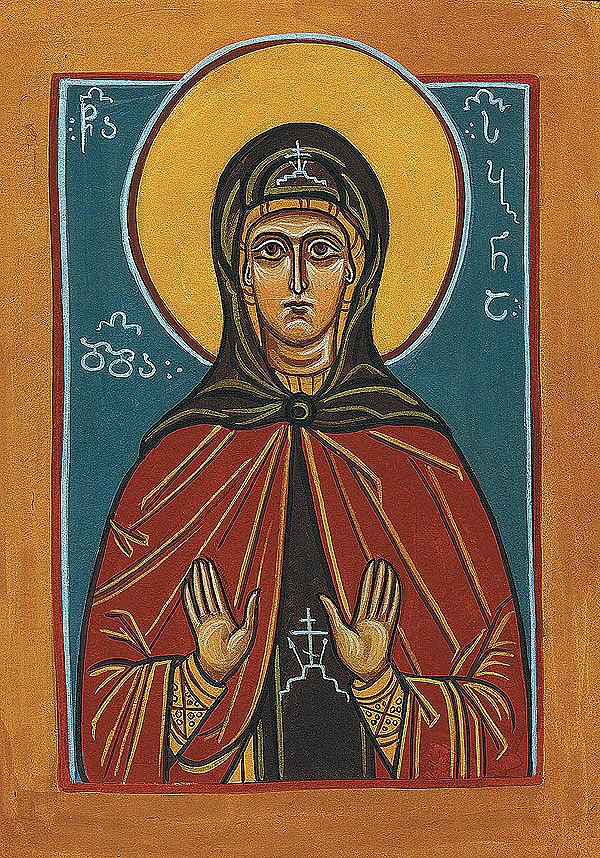 Icon of Saint Sabiana of Samtskhe