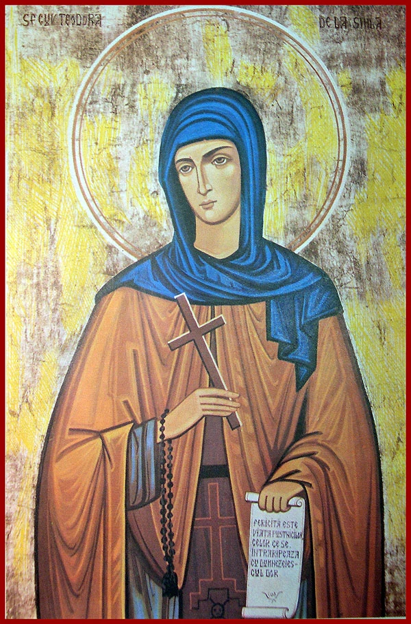 Icon of Saint Theodora of Sihla