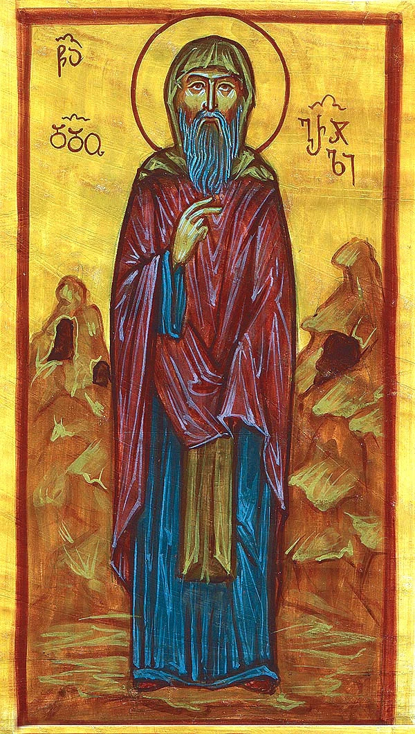 Icon of Saint Dodo of Gareji