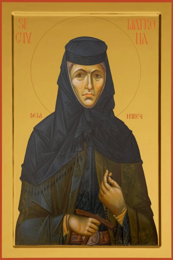 Icon of Matrona of Hurezi
