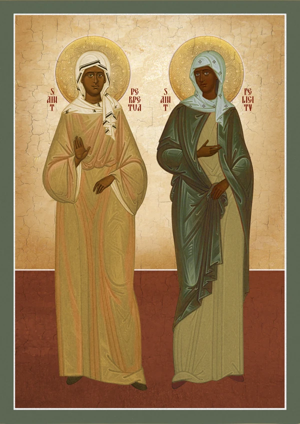 Saints Perpetua and Felicity.
