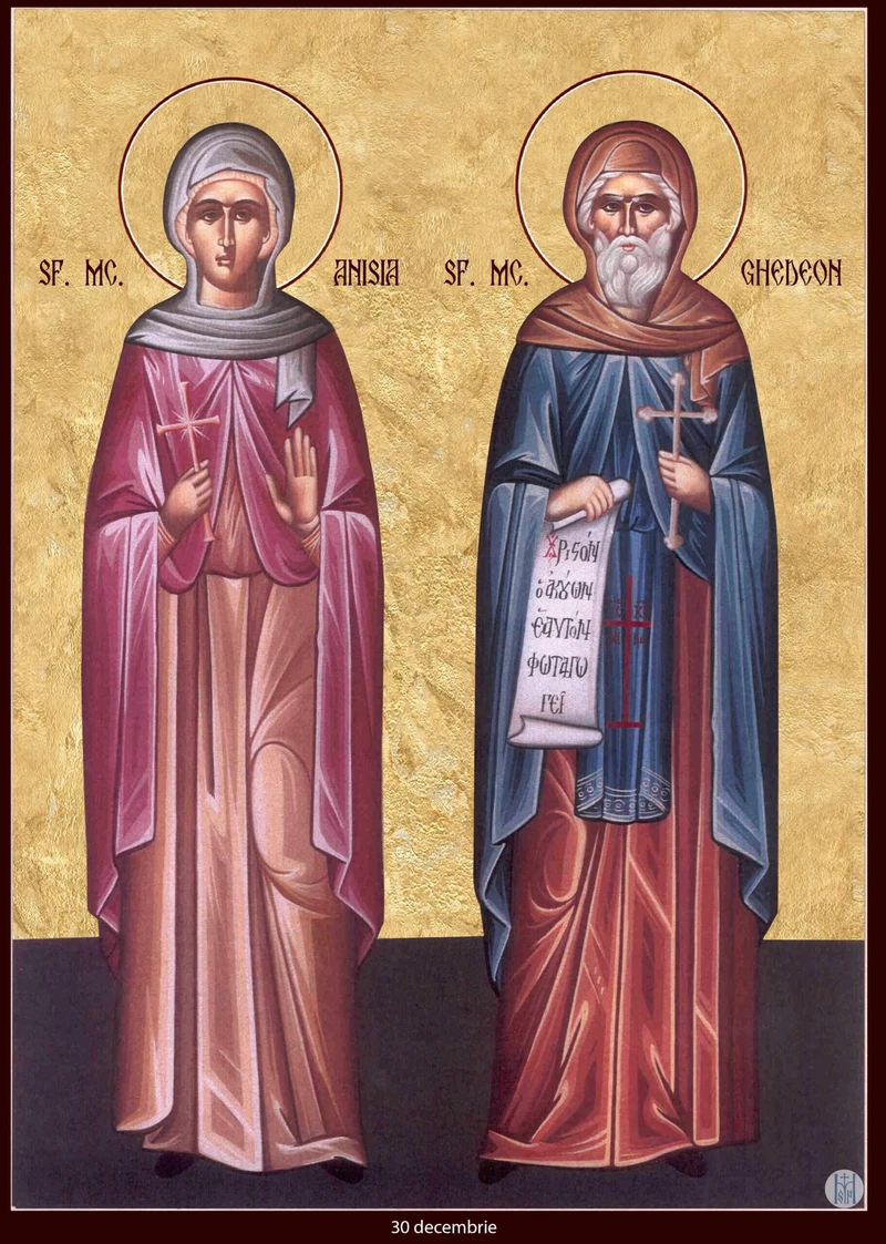 Group icon: Anysia of Thessalonica and Gideon