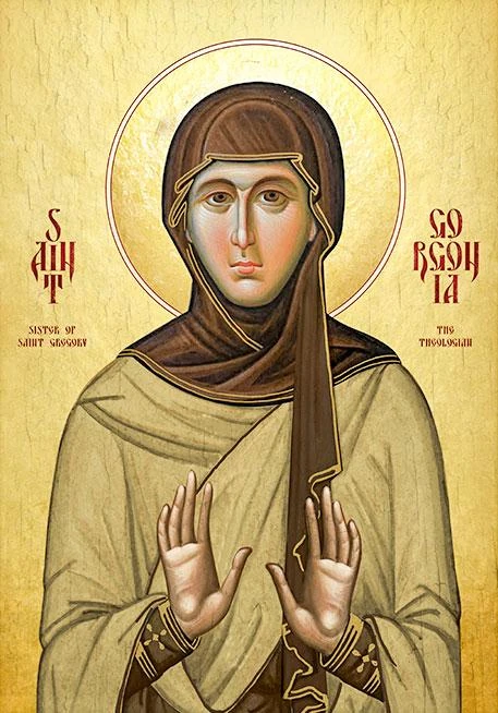 Icon of Gorgonia of Nazianzus