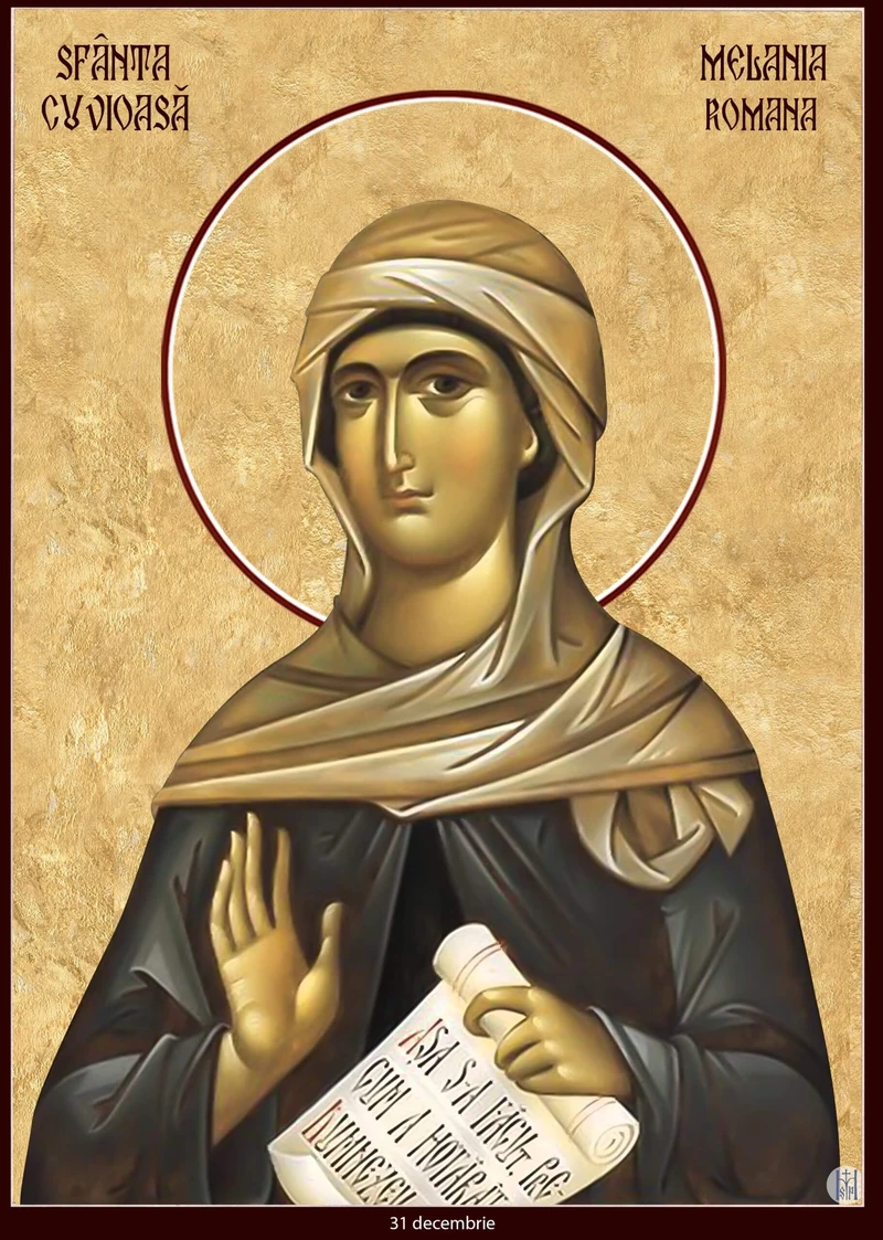Icon of Melania the Younger