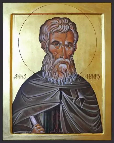 Icon of Pambo of Egypt