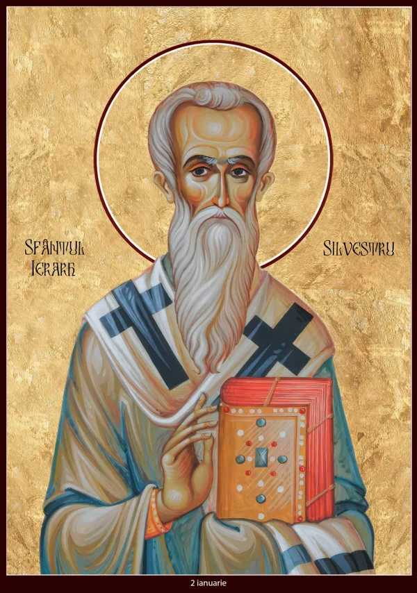 Icon: Saint Sylvester of Rome.