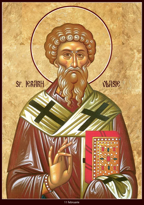 Icon: Saint Blaise of Sebaste.