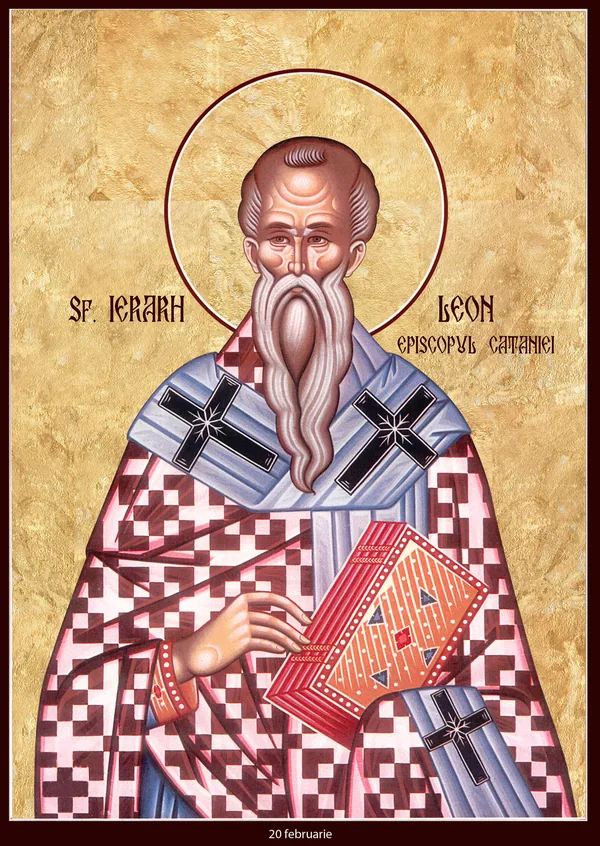 Icon of Saint Leo of Catania.