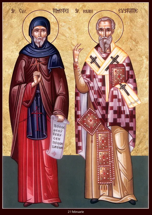 Group icon: Saints Timothy and Eustathius.