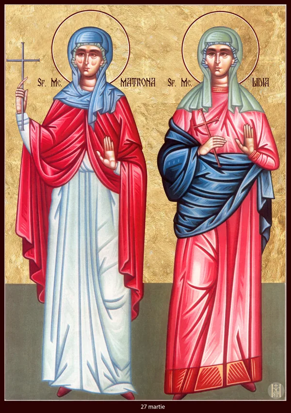 Group icon: Matrona and Lydia.
