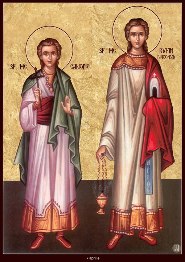 Group icon: Calliopius and Rufinus the Deacon.