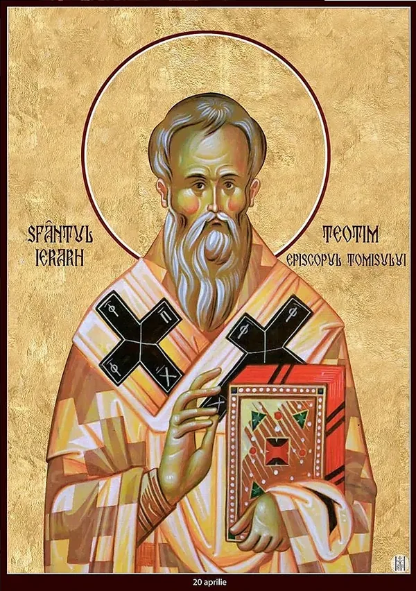 Icon of Saint Teotim of Tomis.