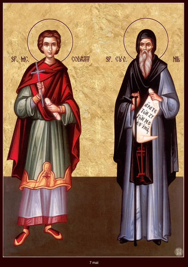 Icon: Quadratus and Nilus.