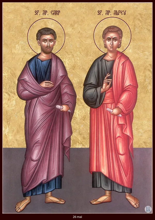 Icon: Carpus and Alphaeus.