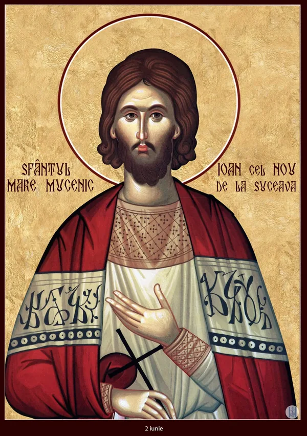 Icon of Saint John the New of Suceava.