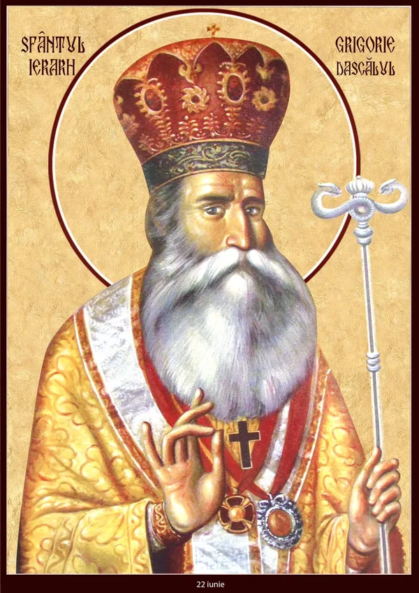 Icon of Saint Grigorie Dascălul.