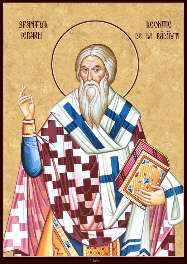 Icon of Saint Leontie of Rădăuți.