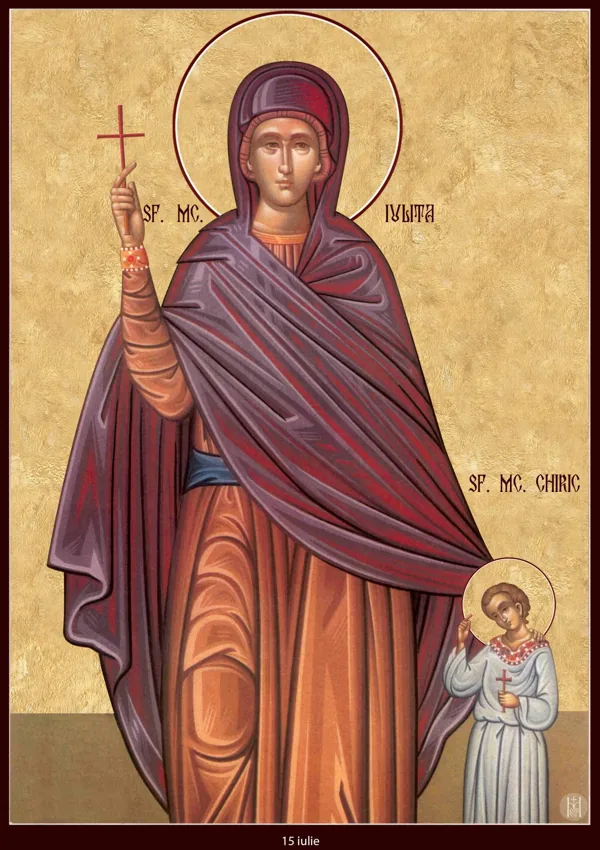 Icon: Julitta and Cyricus.