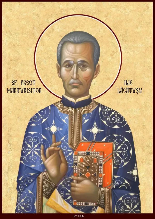 Icon of Saint Ilie Lăcătușu.
