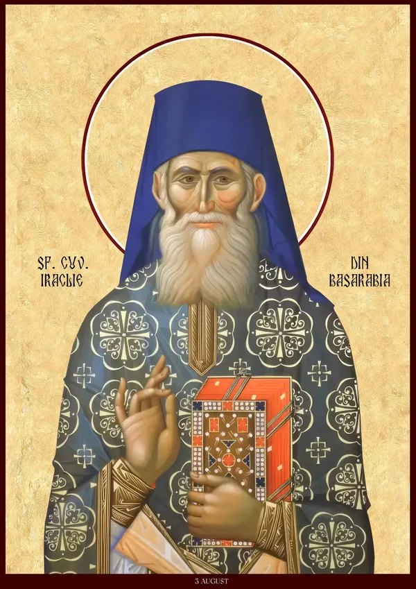 Icon of Saint Iraclie of Bessarabia.