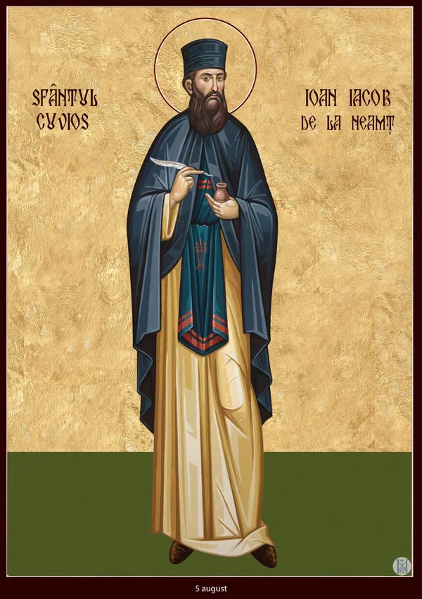 Icon of Saint John Jacob of Neamț.