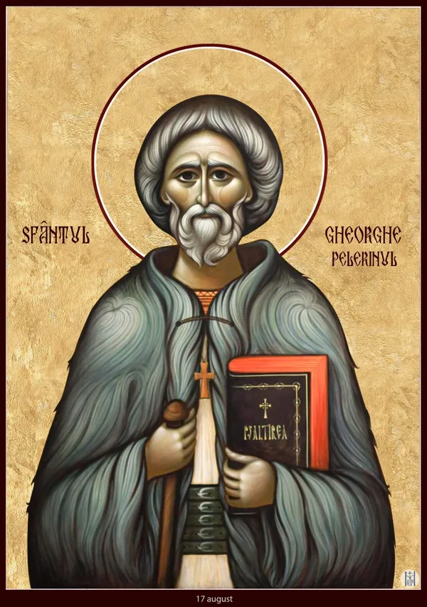 Icon of Saint Gheorghe the Pilgrim.