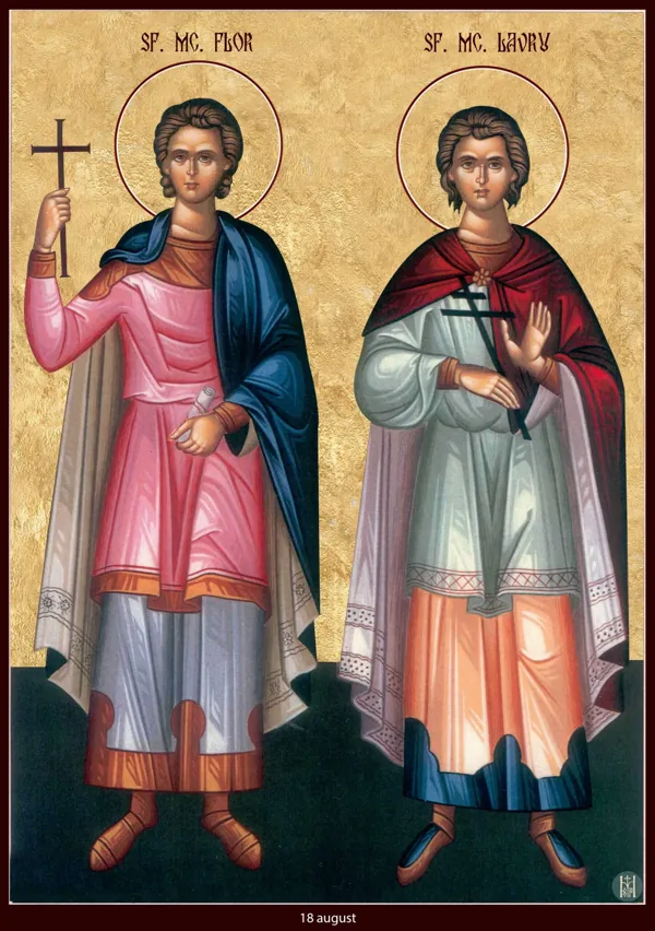 Group icon: Saints Florus and Laurus.