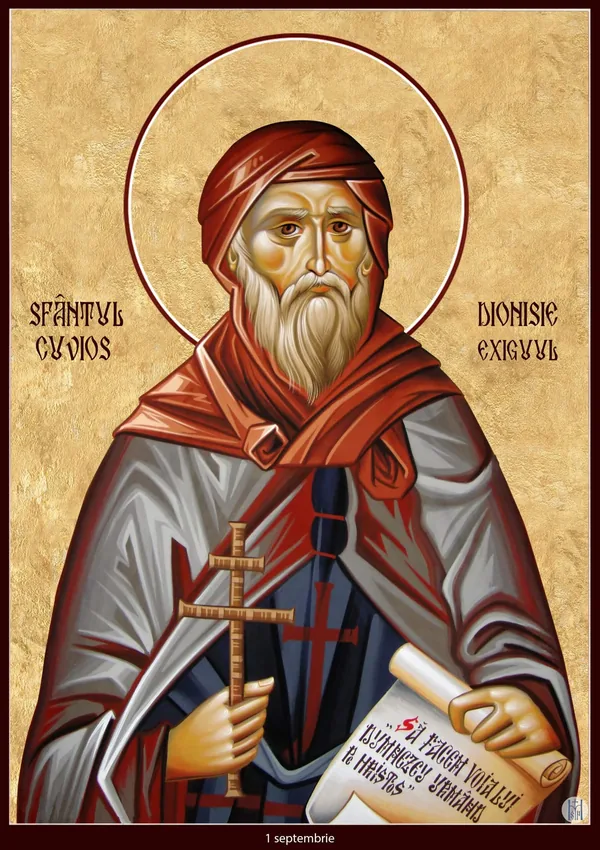 Icon of Saint Dionysius Exiguus.