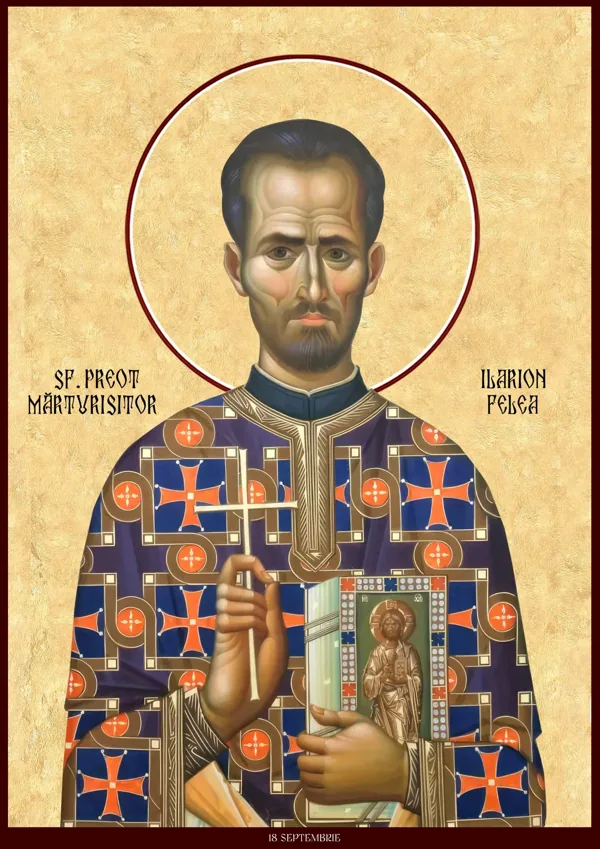 Icon of Saint Ilarion Felea.