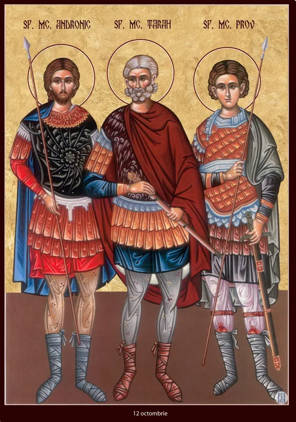 Group icon: Andronicus, Tarachus and Probus.