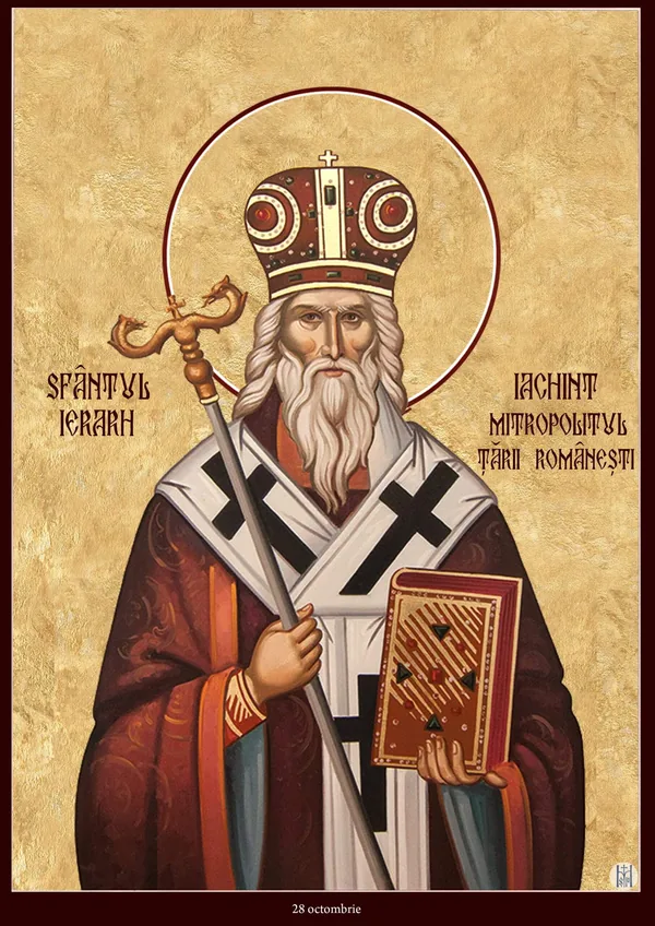 Icon of Saint Iachint of Wallachia.