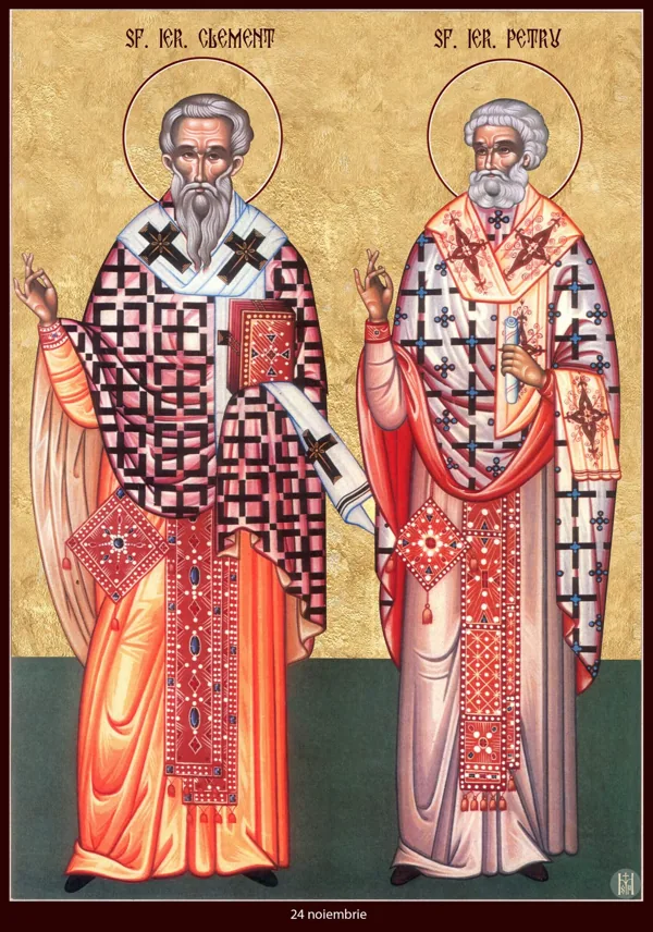 Icon: Clement and Peter.
