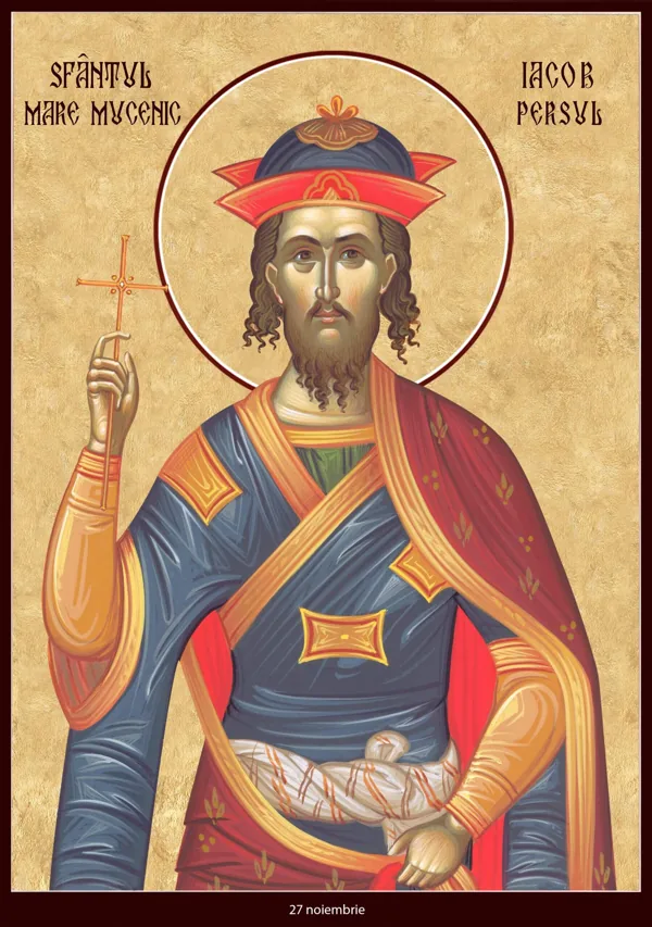 Icon: Saint James the Persian.