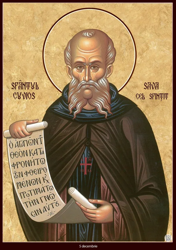 Icon of Savva the Sanctified