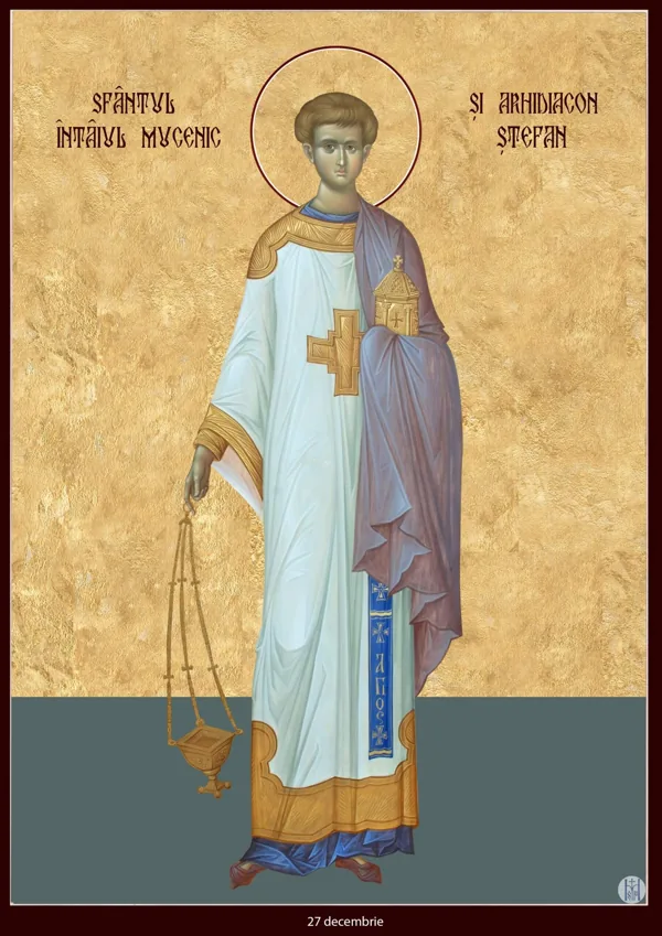 Icon: Stephen the Protomartyr and Archdeacon.